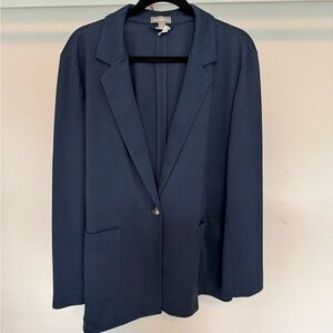 Style & Co Navy Blazer